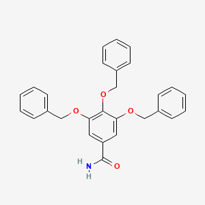 3,4,5-Tris(benzyloxy)benzamide