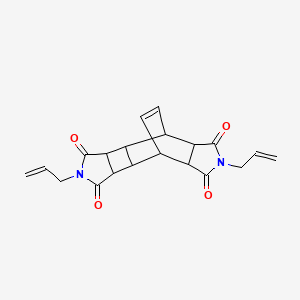 5,12-bis(prop-2-enyl)-5,12-diazapentacyclo[7.5.2.02,8.03,7.010,14]hexadec-15-ene-4,6,11,13-tetrone