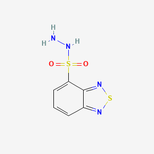 molecular formula C6H6N4O2S2 B11095638 2,1,3-Benzothiadiazole-4-sulfonohydrazide 