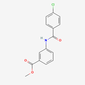 Methyl 3-[(4-chlorobenzoyl)amino]benzoate