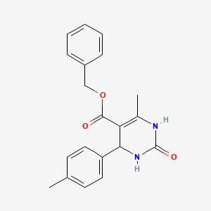 Benzyl 6-methyl-4-(4-methylphenyl)-2-oxo-1,2,3,4-tetrahydropyrimidine-5-carboxylate