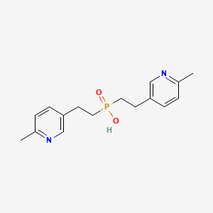 Bis[2-(6-methylpyridin-3-yl)ethyl]phosphinic acid