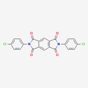 2,6-Bis(4-chlorophenyl)pyrrolo[3,4-f]isoindole-1,3,5,7(2H,6H)-tetrone