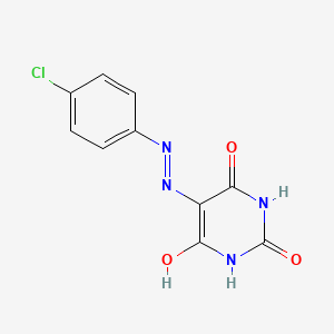 5-[(4-Chlorophenyl)hydrazono]pyrimidine-2,4,6(1H,3H)-trione