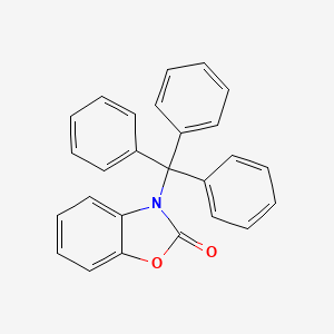 molecular formula C26H19NO2 B11097084 3-trityl-1,3-benzoxazol-2(3H)-one 