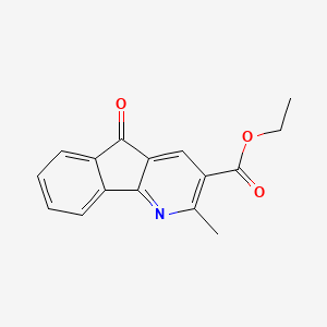 Ethyl 2-methyl-5-oxo-5H-indeno[1,2-b]pyridine-3-carboxylate