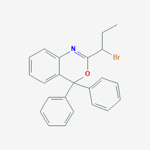 2-(1-bromopropyl)-4,4-diphenyl-4H-3,1-benzoxazine