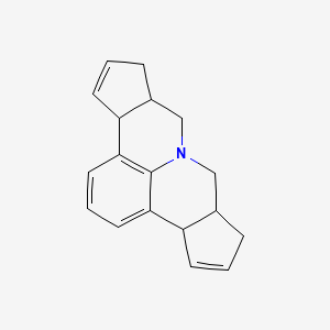 3b,6,6a,7,9,9a,10,12a-Octahydrocyclopenta[c]cyclopenta[4,5]pyrido[3,2,1-ij]quinoline