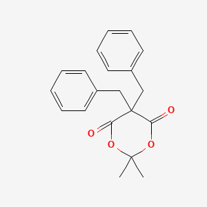 5,5-Dibenzyl-2,2-dimethyl-1,3-dioxane-4,6-dione