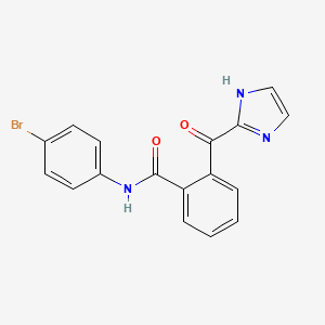 N-(4-bromophenyl)-2-(1H-imidazol-2-ylcarbonyl)benzamide