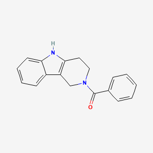 phenyl(1,3,4,5-tetrahydro-2H-pyrido[4,3-b]indol-2-yl)methanone