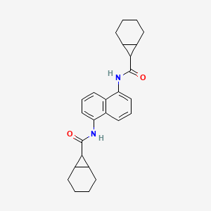 N,N'-naphthalene-1,5-diylbisbicyclo[4.1.0]heptane-7-carboxamide