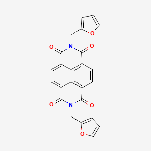 2,7-Bis(2-furylmethyl)benzo[lmn][3,8]phenanthroline-1,3,6,8(2H,7H)-tetraone