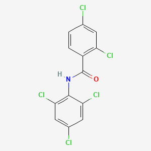 2,4-dichloro-N-(2,4,6-trichlorophenyl)benzamide