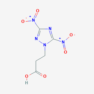 3-(3,5-dinitro-1H-1,2,4-triazol-1-yl)propanoic acid