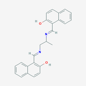 Bis(2-hydroxy-1-naphthylmethylidene)propylene-diamine