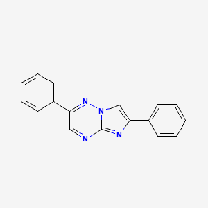 2,6-Diphenylimidazo[1,2-b][1,2,4]triazine