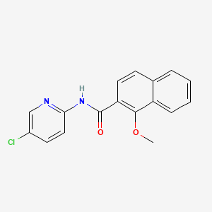 N-(5-chloropyridin-2-yl)-1-methoxynaphthalene-2-carboxamide