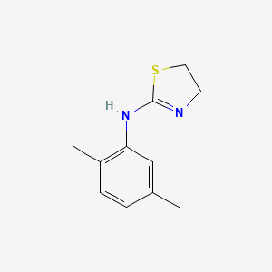 molecular formula C11H14N2S B11098279 N-(2,5-dimethylphenyl)-4,5-dihydro-1,3-thiazol-2-amine 