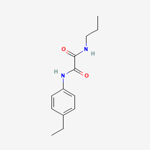 N-(4-ethylphenyl)-N'-propylethanediamide