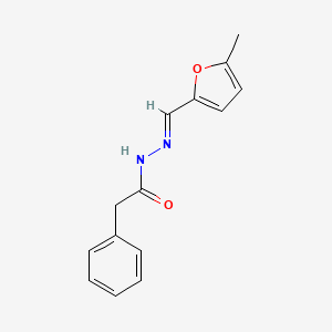 N'-[(E)-(5-methylfuran-2-yl)methylidene]-2-phenylacetohydrazide