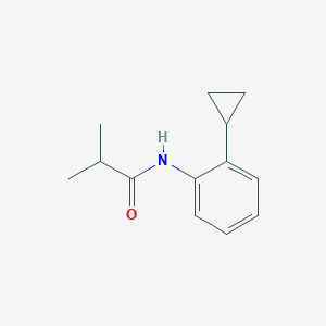 N-(2-cyclopropylphenyl)-2-methylpropanamide