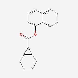 1-Naphthyl bicyclo[4.1.0]heptane-7-carboxylate