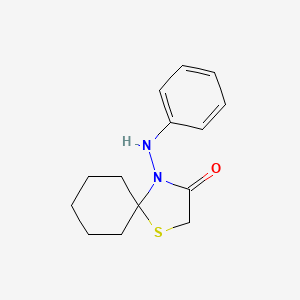 4-(Phenylamino)-1-thia-4-azaspiro[4.5]decan-3-one