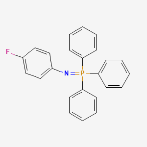 [(4-Fluorophenyl)imino](triphenyl)-lambda~5~-phosphane