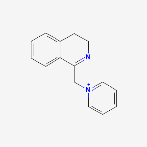 1-(3,4-Dihydroisoquinolin-1-ylmethyl)pyridinium