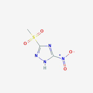 5-(methylsulfonyl)-3-nitro-1H-1,2,4-triazole