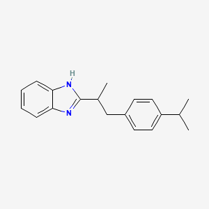 Benzimidazole, 2-[1-(4-isopropylbenzyl)ethyl]-