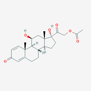 molecular formula C23H30O6 B001110 醋酸泼尼松龙 CAS No. 52-21-1