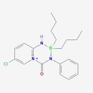 dibutyl[5-chloro-2-(imino-kappaN)-N-phenylpyridine-1(2H)-carboxamidato-kappaN~1~]boron