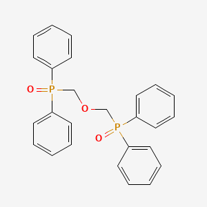 molecular formula C26H24O3P2 B11100402 Bis(diphenylphosphinylmethyl) ether 