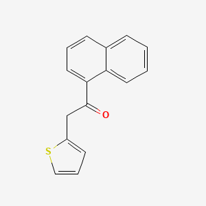 1-(Naphthalen-1-yl)-2-(thiophen-2-yl)ethanone