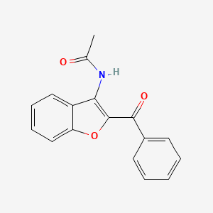 N-(2-Benzoyl-1-benzofuran-3-yl)acetamide