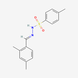 N'-[(E)-(2,4-dimethylphenyl)methylidene]-4-methylbenzenesulfonohydrazide