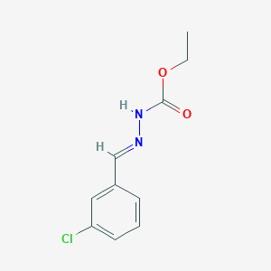 ethyl (2E)-2-(3-chlorobenzylidene)hydrazinecarboxylate