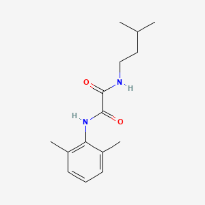 N-(2,6-dimethylphenyl)-N'-(3-methylbutyl)ethanediamide