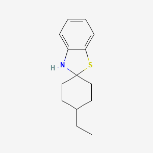 4'-ethyl-3H-spiro[1,3-benzothiazole-2,1'-cyclohexane]