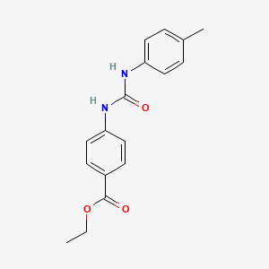 Ethyl 4-{[(4-methylphenyl)carbamoyl]amino}benzoate