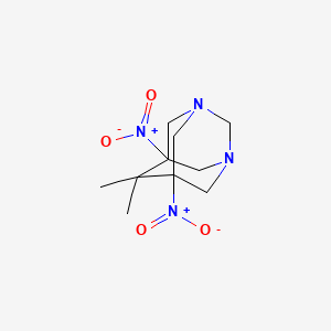 6,6-Dimethyl-5,7-dinitro-1,3-diazaadamantane