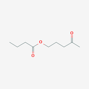 molecular formula C9H16O3 B11101136 4-Oxopentyl butyrate 