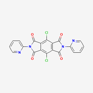 4,8-dichloro-2,6-di(pyridin-2-yl)pyrrolo[3,4-f]isoindole-1,3,5,7(2H,6H)-tetrone