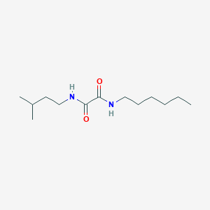 molecular formula C13H26N2O2 B11101236 N-hexyl-N'-(3-methylbutyl)ethanediamide 