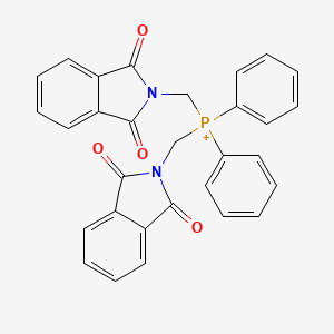 bis[(1,3-dioxo-1,3-dihydro-2H-isoindol-2-yl)methyl](diphenyl)phosphonium