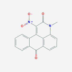 3-Methyl-1-nitro-3H-naphtho[1,2,3-de]quinoline-2,7-dione