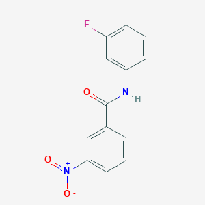 N-(3-fluorophenyl)-3-nitrobenzamide