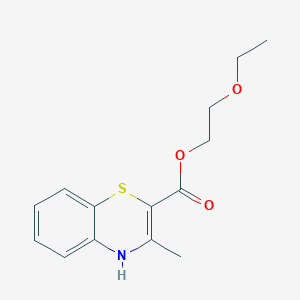 2-ethoxyethyl 3-methyl-4H-1,4-benzothiazine-2-carboxylate